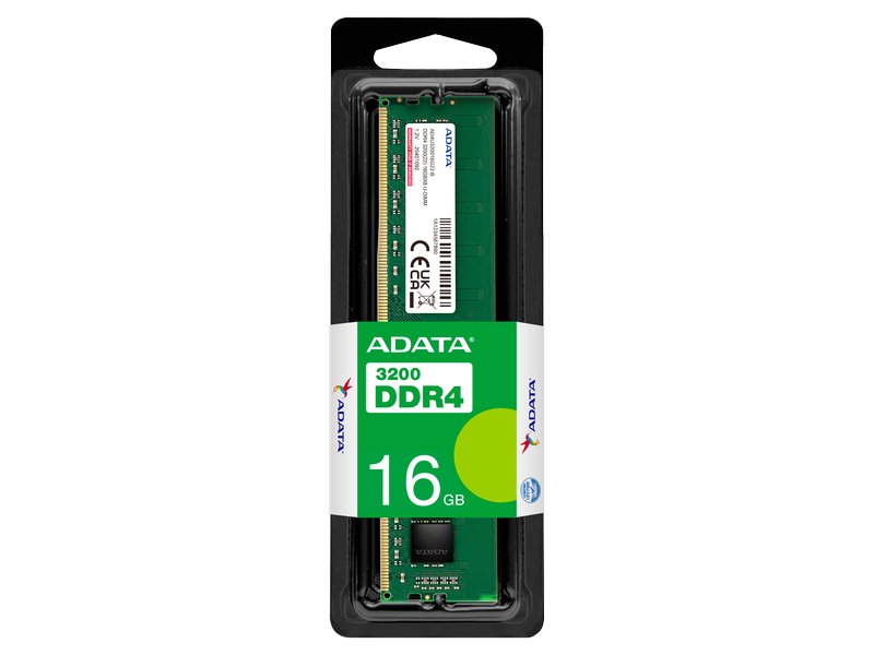 ADATA 16GB DDR4 3200 Desktop Memory AD4U320016G22-SGN - Aeromalls