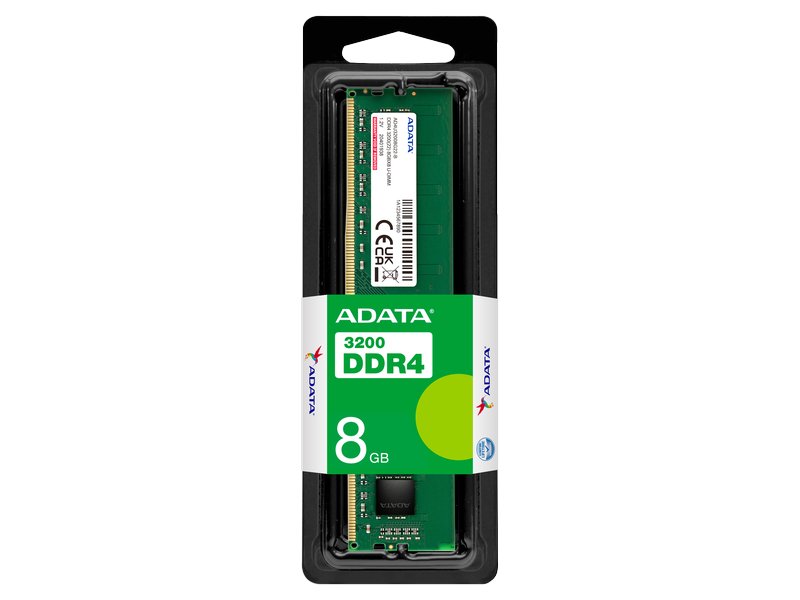 ADATA DDR4-3200 8GB メモリ 2枚セット ADATA 8GB DDR4 3200 Desktop Memory AD4U32008G22-SGN - Aeromalls