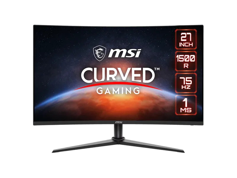MSI G274CV 27" FHD 75Hz 1ms Curved Gaming Monitor 1920 x 1080