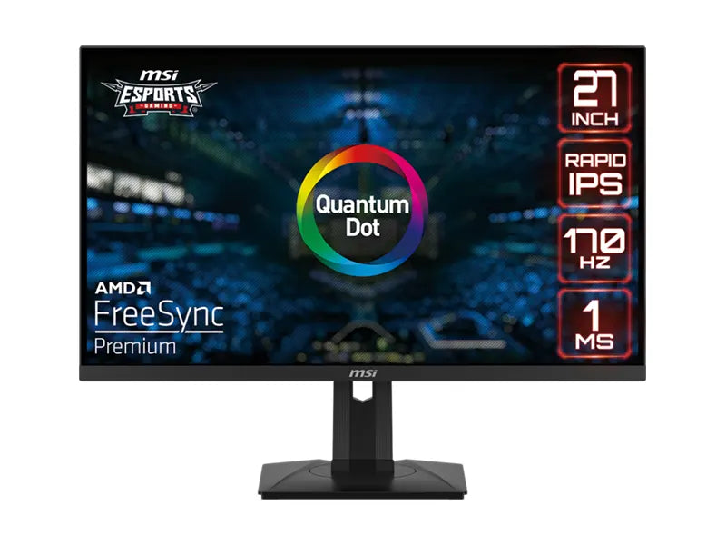 MSI G274QPF-QD 27" WQHD 170Hz 1ms Gaming Monitor 2560 x 1440