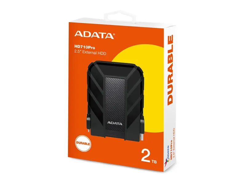 ADATA HD710 PRO 2TB USB 3.1 External HD AHD710P-2TU31-CBK