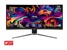 MSI MAG 341CQP QD-OLED 34" UWQHD 175Hz 0.03ms IPS OLED Monitor 3440 x 1440