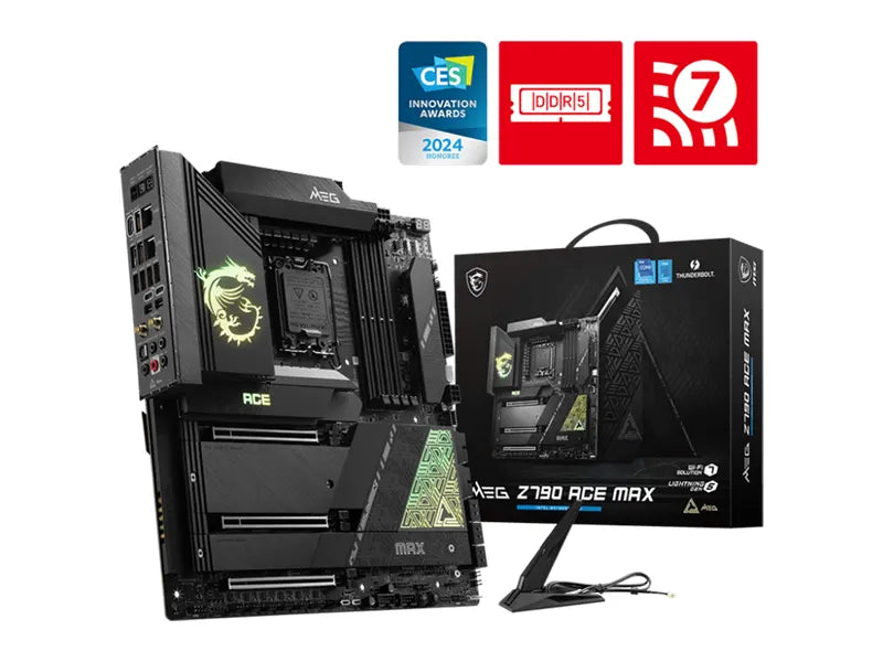 MSI MEG Z790 ACE MAX LGA 1700 Intel Z790 ATX Gaming Motherboard