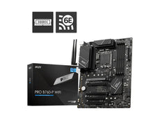MSI PRO B760-P WIFI DDR5 Intel Socket 1700 ATX Gaming Motherboard