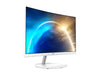 MSI PRO MP241CAW 24" FHD 75Hz 4ms IPS Curved Monitor w/ Build-In Speaker 1920 x 1080 White Color