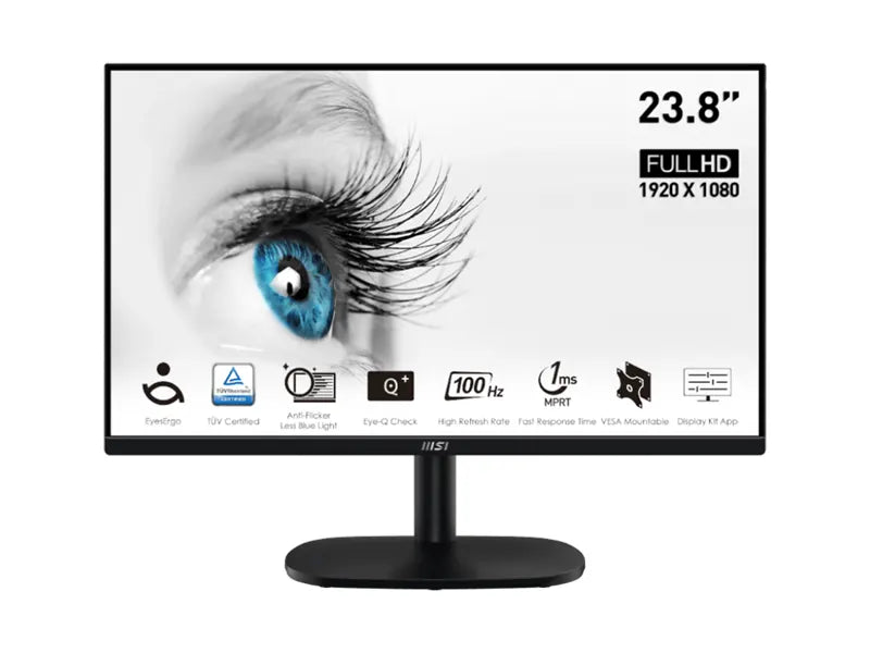 MSI PRO MP245V 24" FHD 100Hz 4ms IPS Monitor