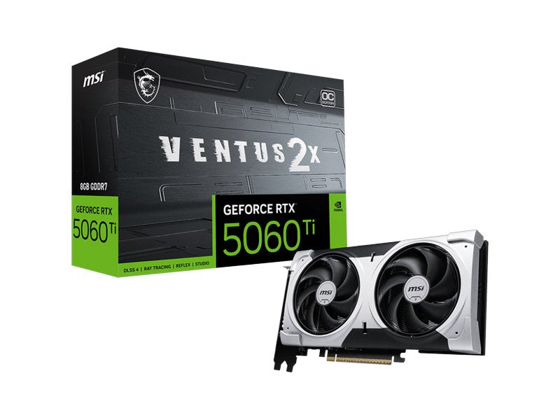 MSI GeForce RTX 5060Ti 8G VENTUS 2X OC PLUS Video Card