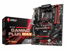 MSI B450 GAMING PLUS MAX AMD AM4 ATX Gaming Motherboard