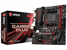 MSI B450M GAMING PLUS AM4 AMD B450 SATA 6Gb/s USB 3.1 HDMI Micro ATX AMD Motherboard