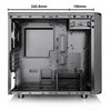 Thermaltake Versa H15 Black SPCC Micro ATX Tower Computer Case CA-1D4-00S1NN-00