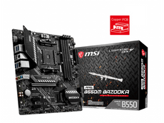 MSI MAG B550M BAZOOKA AMD AM4 Micro ATX Gaming Motherboard