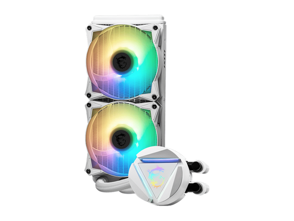 Msi MAG CORELIQUID 240R V2 White 開封のみ MSI MAG Coreliquid 240R V2 White CPU Liquid Cooler Review