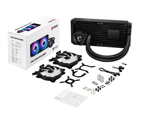 MSI MAG CORELIQUID 280R AIO V2 240mm Liquid CPU Cooler - Aeromalls