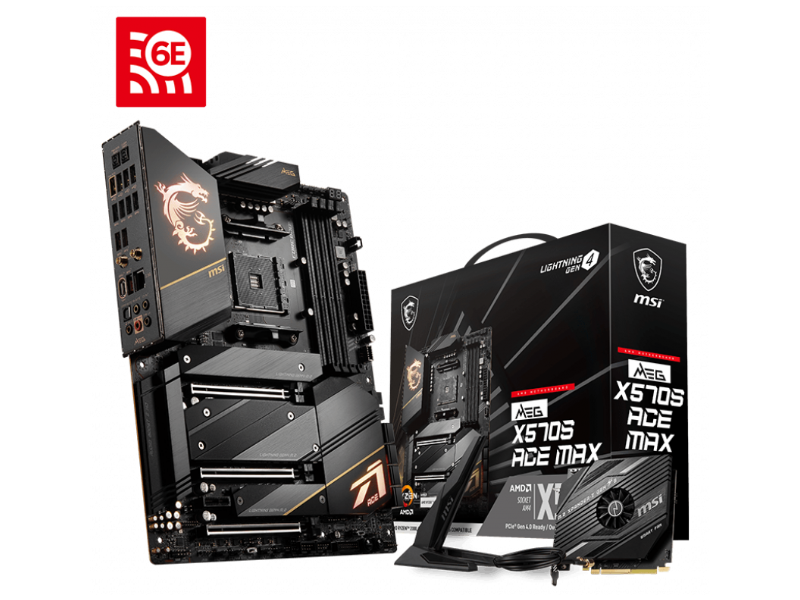 MSI MEG X570S ACE MAX AMD AM4 ATX Gaming Motherboard