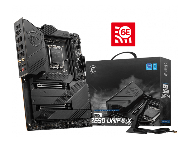 MSI MEG Z690 UNIFY-X DDR5 LGA 1700 Intel Z690 ATX Gaming Motherboard