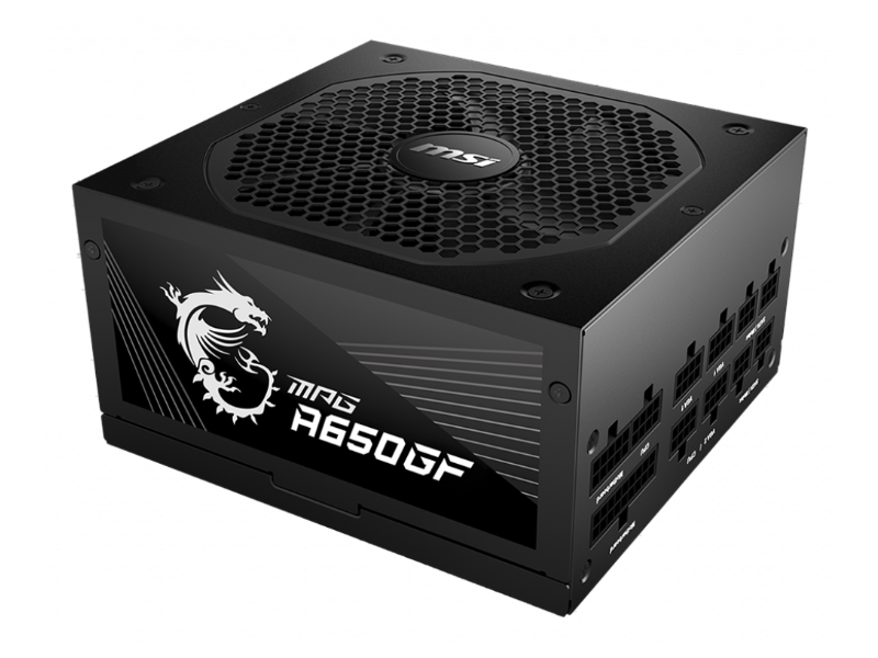 MSI MPG A650GF 650W 80+ Gold ATX Modular Power Supply