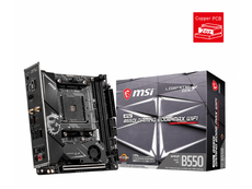 MSI MPG B550I GAMING EDGE MAX WIFI AMD B550 Chipset AM4 Mini-ITX Gaming Motherboard