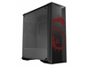 MSI MPG GUNGNIR 100D Mid Tower Chassis Support up to EATX Motherboard, Side Panel of 4mm Tempered Glass, 120mm Fan, Reserved Cooling Space and Front USB 3.0 Ports