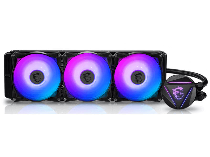 MSI MAG CORELIQUID 360R AIO ARGB Liquid CPU Cooler 360mm Radiator