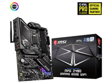 MSI MPG Z490 GAMING EDGE WIFI LGA 1200 Intel Z490 SATA 6Gb/s ATX Intel Motherboard