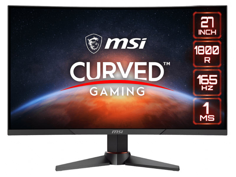 MSI Optix MAG270VC2 27" Full HD 1920 x 1080 165 Hz Curved Gaming Monitor
