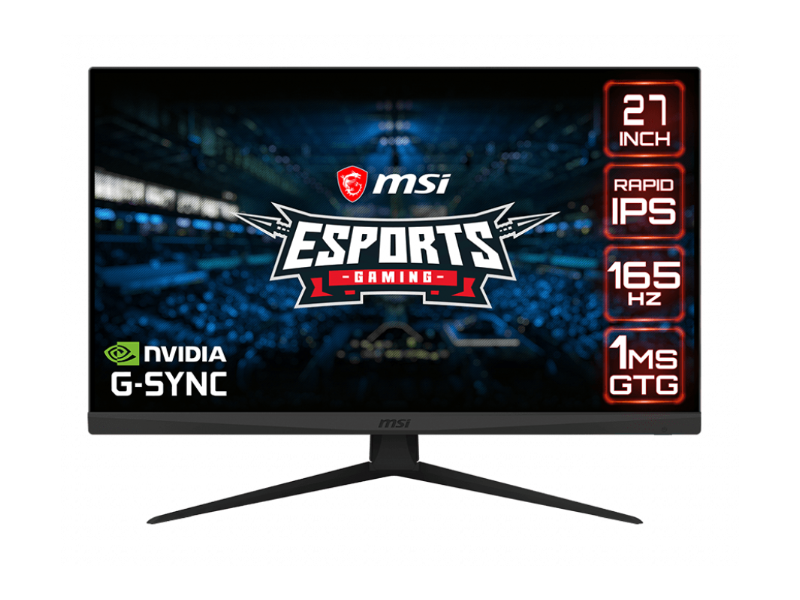 MSI Optix G273QF 27" WQHD 1440P 165Hz IPS Gaming Monitor 2560 x 1440