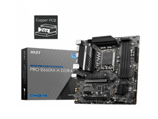MSI PRO B660M-A DDR4 LGA1700 Micro ATX Intel Motherboard