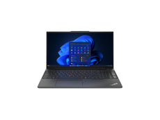 Lenovo ThinkPad E16 Gen2 16" Intel Ultra 7 155U, 16GB RAM, 512GB NVMe M.2 SSD, 1920 x 1080 IPS Display, Win 11 - Graphite Black 21MA0035US