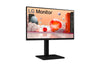Open Box - LG 24" IPS LED Monitors, 100Hz 5ms GTG, 2 x HDMI, Build-in Speakers ,Tilt Adjustable Stand - Black (24BA400-B)