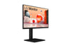 Open Box - LG 24" IPS LED Monitors, 100Hz 5ms GTG, 2 x HDMI, Build-in Speakers ,Tilt Adjustable Stand - Black (24BA400-B)