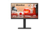 LG 24BA650-B 24" FHD IPS Monitor – 100Hz, USB-C, Ergonomic Stand