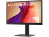 Open Box - LG 27" UltraFine Monitor, 4K UHD 2160p 60Hz 5ms GTG IPS HDR, HDMI/DP, Height/Pivot/Swivel/Tilt Adjustable, Flicker Safe & Reader Mode, Anti-Glare - Black (27BA45U-B)