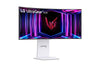 LG 34GS95QE-W 34'' UltraGear UWQHD 240Hz DisplayHDR Ture Black 400 Curved Gaming Monitor White