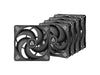 Arctic P14 MAX 140mm Case Fan Black 5pcs Value Pack ACFAN00290A