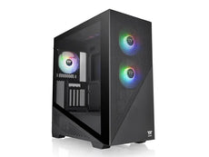 Thermaltake Divider 370 TG ARGB Mid Tower Chassis Black CA-1S4-00M1WN-00