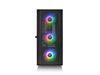 Thermaltake H570 TG ARGB Mid Tower Chassis Black CA-1T9-00M1WN-01