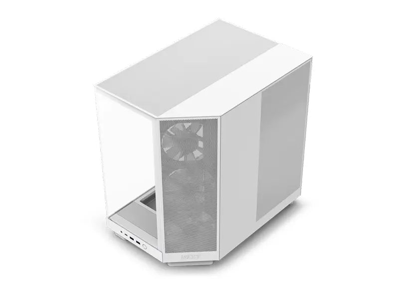NZXT H6 Flow RGB Dual Chamber Mid Tower PC Gaming Case White Color CC-H61FW-R1