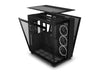 NZXT H9 Elite Premium Dual-Chamber Mid Tower ATX Airflow Gaming Case Black Color CM-H91EB-01