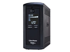 CyberPower 1000VA 600W AVR Intelligent LCD UPS System CP1000AVRLCD 9 Outlets