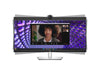 Open Box - Dell 34" Video Conferencing USB Hub Ultrawide Curved Monitor, IPS LED WQHD 1440p 5ms GTG, HDMI DP USB-C, KVM, RJ45 GbE, Fully Adjustable, Anti-Glare (P3424WEB)