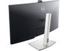 Open Box - Dell 34" Video Conferencing USB Hub Ultrawide Curved Monitor, IPS LED WQHD 1440p 5ms GTG, HDMI DP USB-C, KVM, RJ45 GbE, Fully Adjustable, Anti-Glare (P3424WEB)