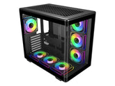 Cooler Master Elite 600 ATX Black w/ 7x ARGB Fans Gaming Case E600-KGNN-S02