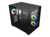 Cooler Master Elite 681 ATX Black w/ 4x ARGB Fans Gaming Case E681-KHNN-S00