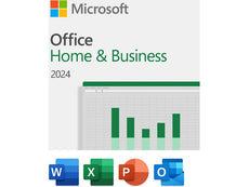 Microsoft Office 2024 Home & Business One Time Purchase 1 Device PC/MAC Keycard no media EP2-06638