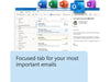 Microsoft Office 2024 Home & Business One Time Purchase 1 Device PC/MAC Keycard no media EP2-06638