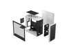 Fractal Design Focus 2 White ATX Mid Tower Case - Clear Tinted TG Side Panel FD-C-FOC2A-02