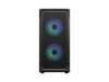 Fractal Design Focus 2 Black RGB ATX Mid Tower Case - Clear Tinted TG Side Panel FD-C-FOC2A-03