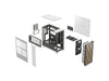 Fractal Design North ATX Mid Tower Case - Chalk White Color with Oak Front and Mesh Side Panel FD-C-NOR1C-03