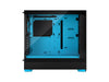 Fractal Design POP AIR RGB Cyan Core Clear Tinted Side Panel ATX Mid Tower Case FD-C-POR1A-02