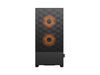 Fractal Design POP AIR RGB Orange Core Clear Tinted Side Panel ATX Mid Tower Case FD-C-POR1A-05